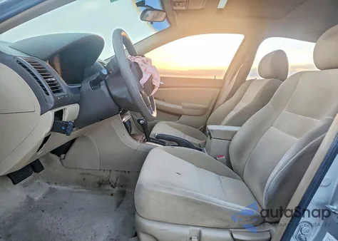 2005 Honda Accord Ex из США, поврежденный, VIN 1HGCM56755A078392